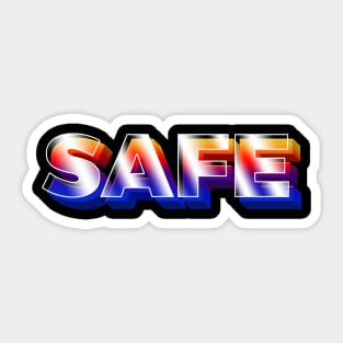 Safe sticker hot sale